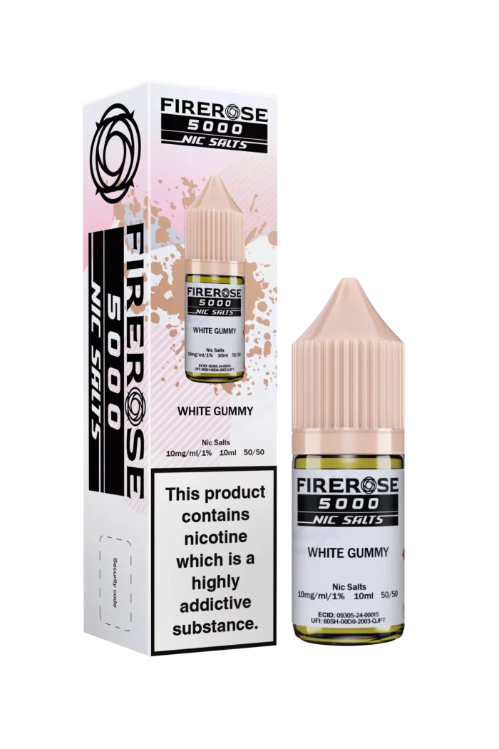 Firerose Nic Salt White Gummy